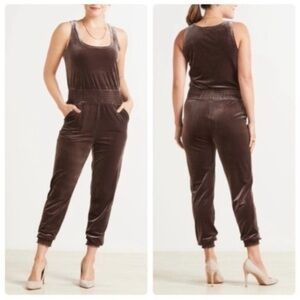Commando Velvet Tank Jumpsuit S